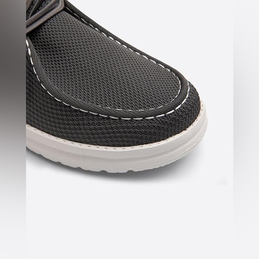 Men's Gray Casual Walking Shoes/Loafers - Picture 6 of 7